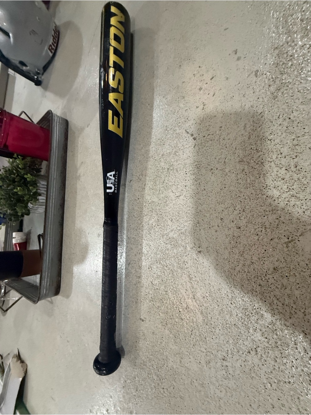 Baseball Bat on Counter